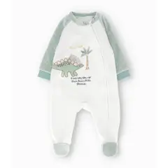 4KIDS - Enterito recién nacido de dinosaurio blanco 4 Kids