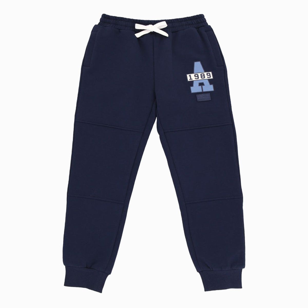 BLACK AND BLUE - Pantalón de buzo niño jogger azul marino Black and Blue