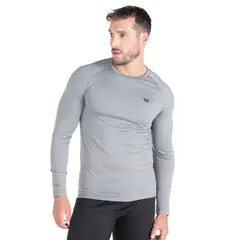 WEINBRENNER - Primera Capa Hombre First Layer Warm Top Gris