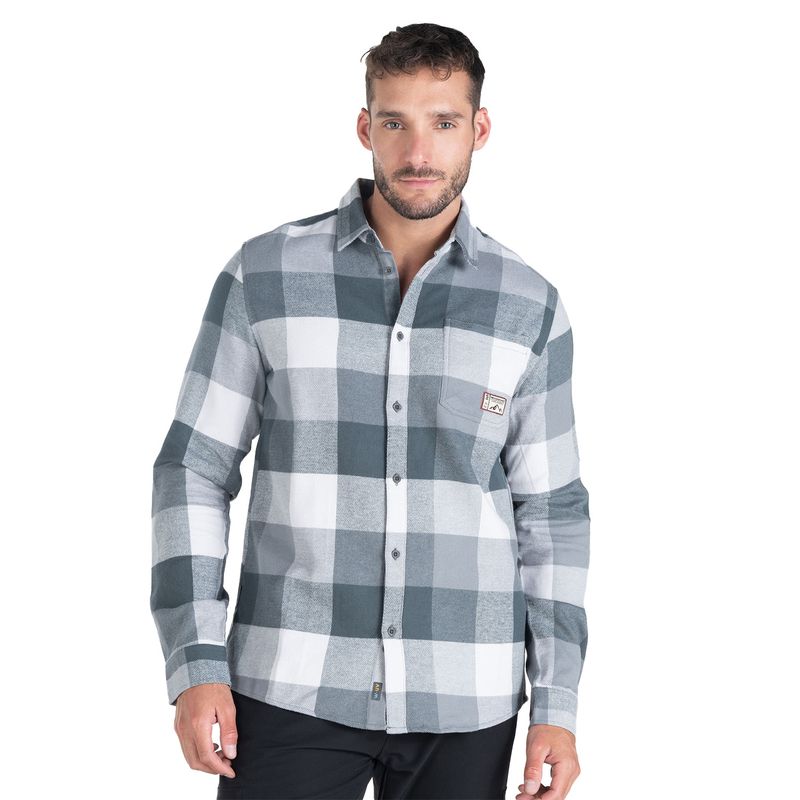 WEINBRENNER - Camisa Hombre Weinbrenner Maloja Gris Oscuro