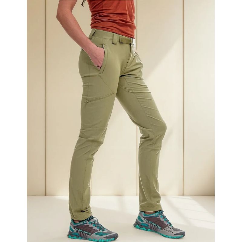NO LOGO - Pantalon Termico Impermeable Softshell Con Micropolar Mujer