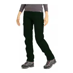 NO LOGO - Pantalon Termico Impermeable Softshell Con Micropolar Mujer