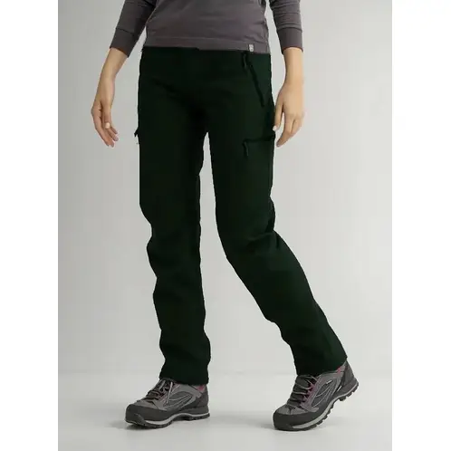 NO LOGO - Pantalon Termico Impermeable Softshell Con Micropolar Mujer