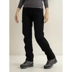 NO LOGO - Pantalon Termico Impermeable Softshell Con Micropolar Mujer