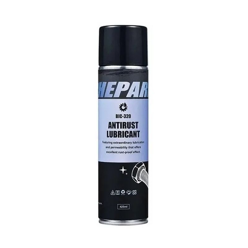 GENERICO - Lubricante Antioxido Cadenas Motos Bicicletas Autos 425 Ml