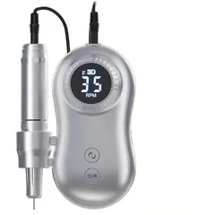 PUREPOWER - Taladro de uñas recargable de 3500RPM con Kit de brocas