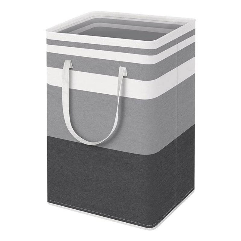 GENERICO - Canasto De Tela Organizador Para Ropa 75L 40x30x62Cm