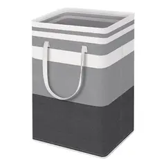 GENERICO - Canasto De Tela Organizador Para Ropa 75L 40x30x62Cm
