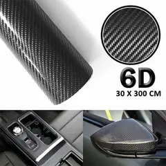 GENERICO - 6d Impermeable Vinilautomotriz Fibra De Carbono 30x300cm