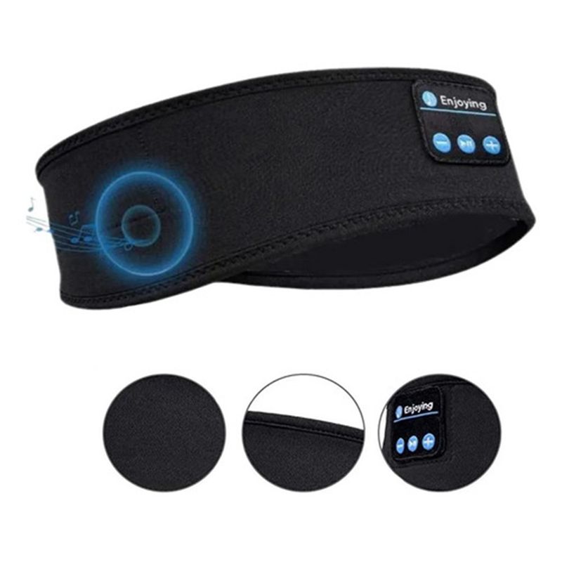 GENERICO - Audífonos Cintillo Bluetooth Usb Dormir Yoga Deportes Band