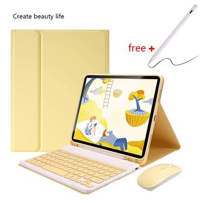 Imagen 2 del producto Funda con teclado y mouse para Galaxy Tab S6 Lite - Dorado