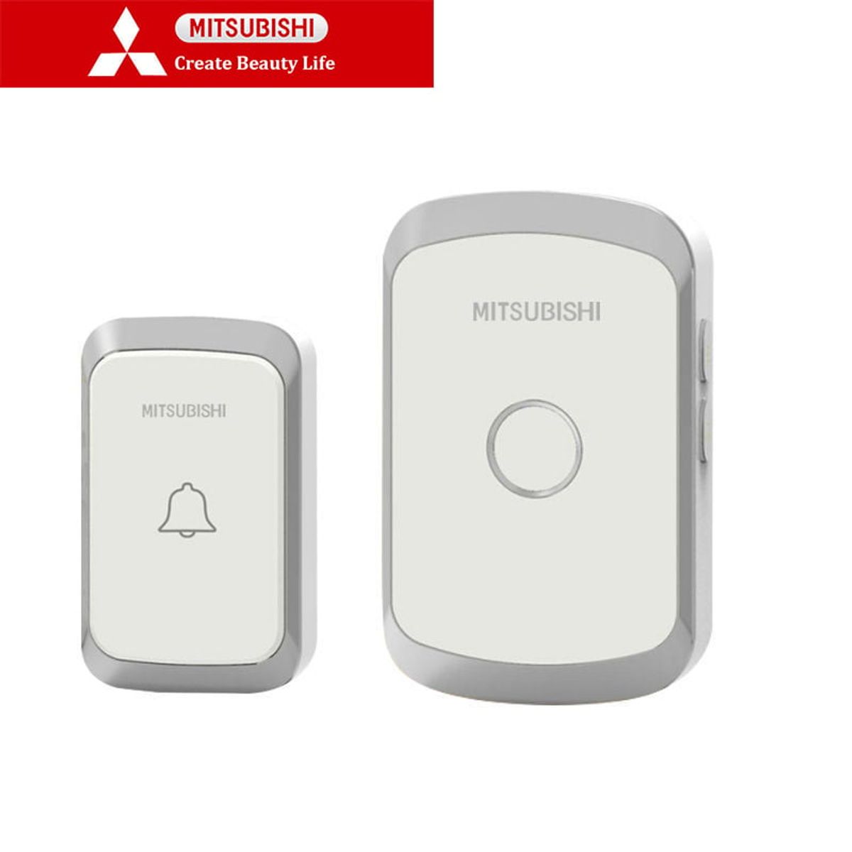 PUREPOWER - Mitsubishi timbre inteligente inalámbrico autogenerador hogar oficina