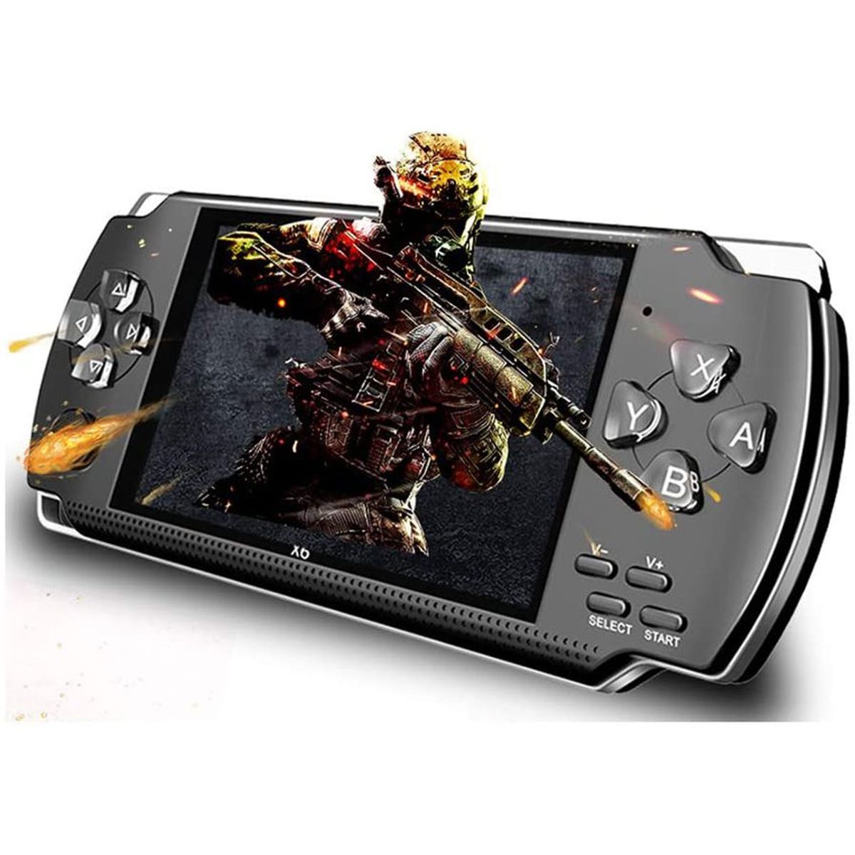 PUREPOWER - Consola retro de videojuegos X6 8GB - Negro