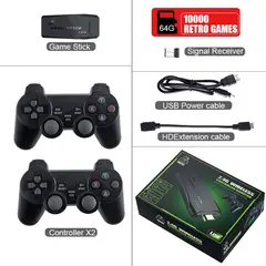 PUREPOWER - Consola retro de videojuegos 64GB con 10.000 juegos