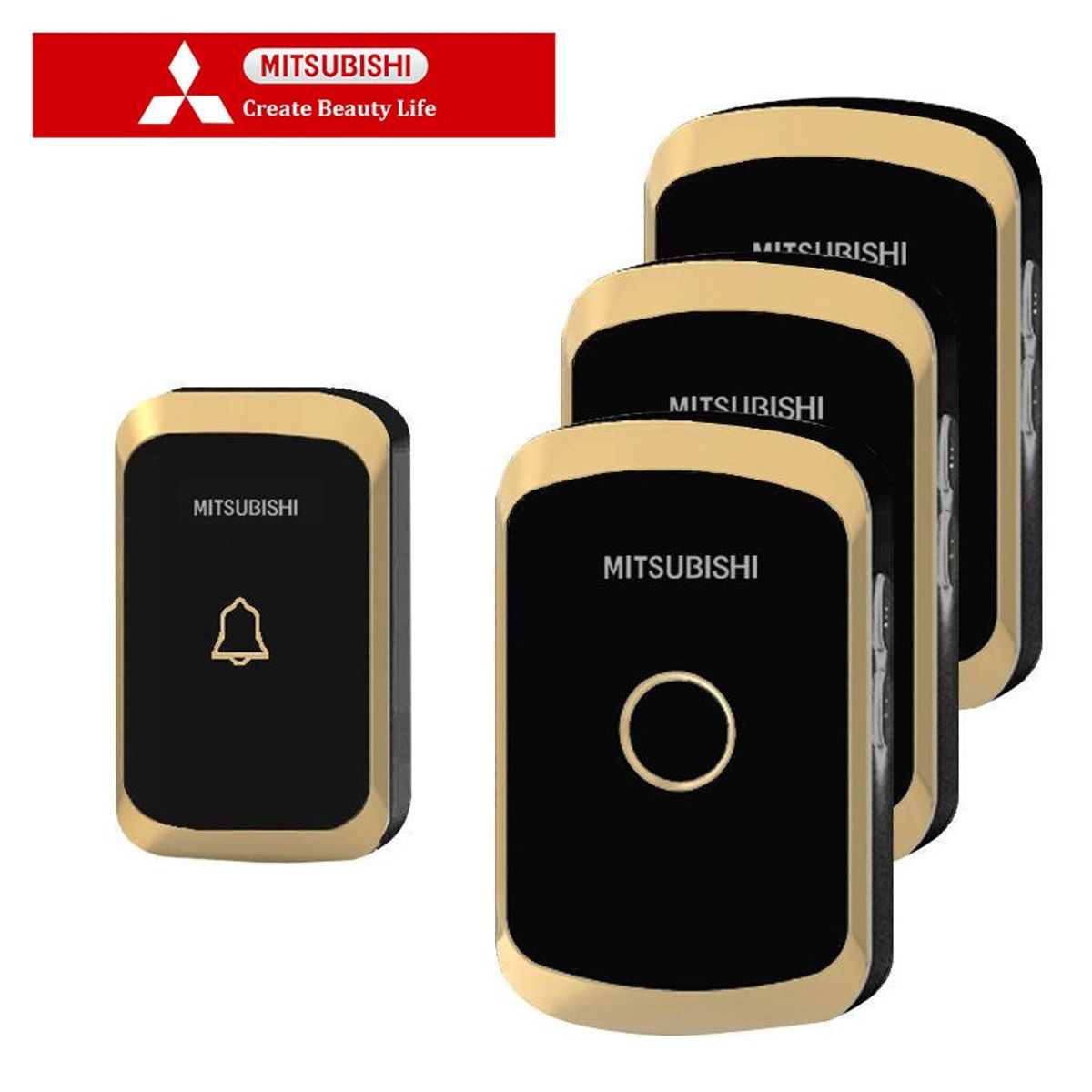 PUREPOWER - Mitsubishi timbre inteligente inalámbrico autogenerador hogar oficina