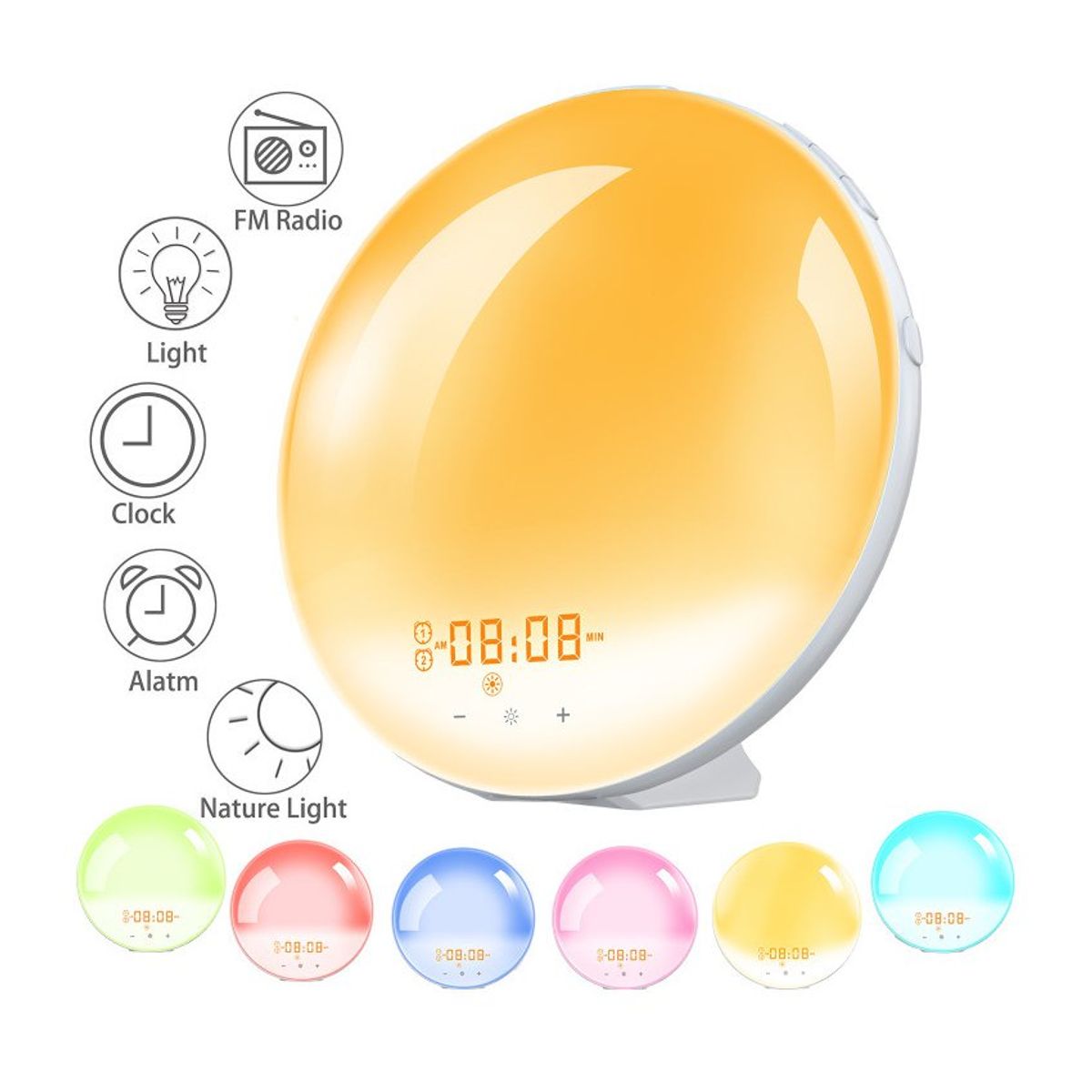 PUREPOWER - Luz con despertador simulador de amanecer