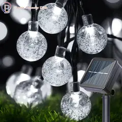 PUREPOWER - Luces exteriores 30 LED 6.5 metros resistente al agua