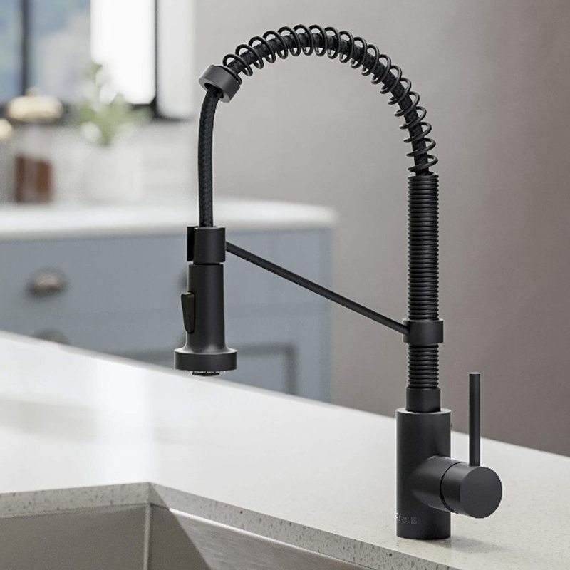 PUREPOWER - Grifo de cocina metálico de una llave.