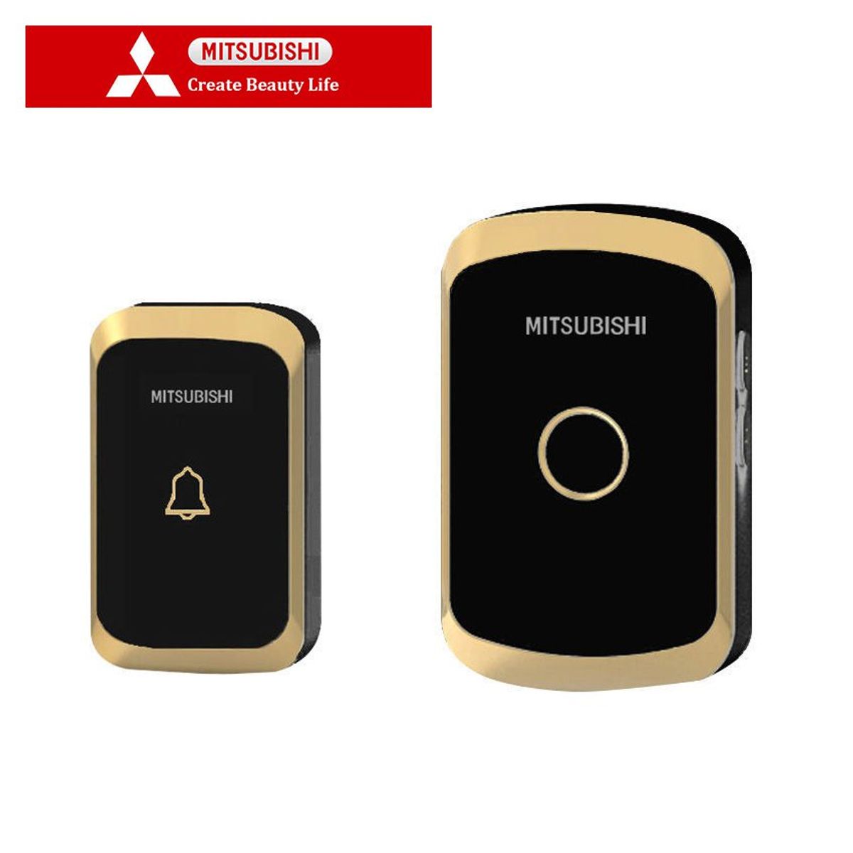 PUREPOWER - Mitsubishi timbre inteligente inalámbrico autogenerador hogar oficina