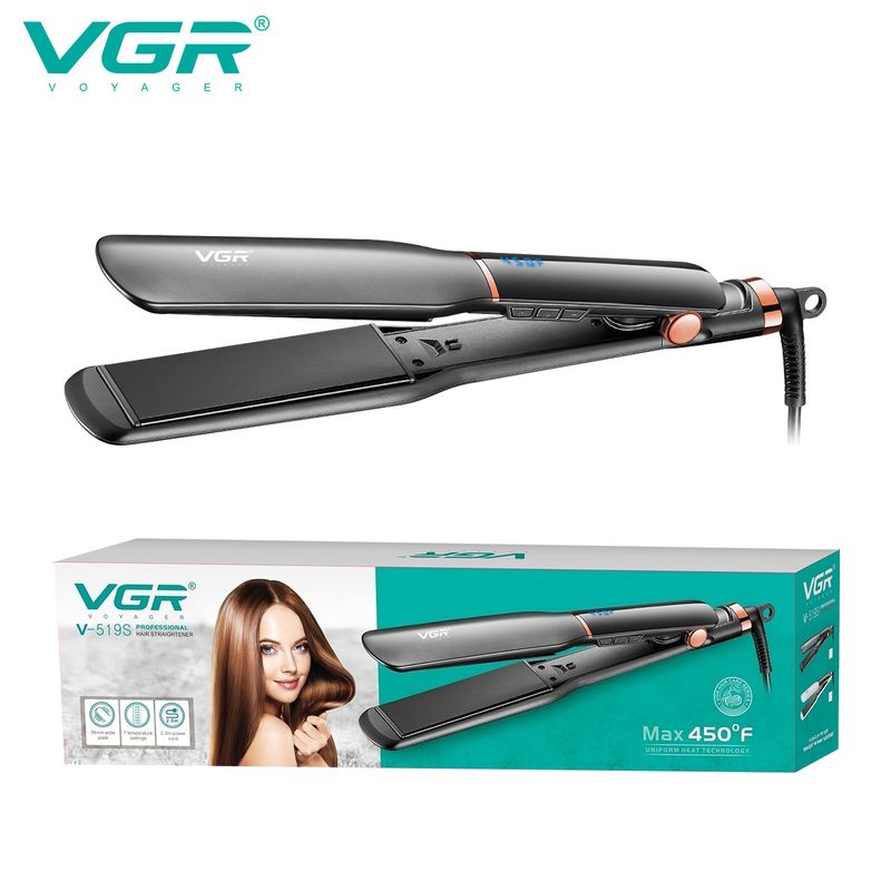 PUREPOWER - VGR 2 En 1 Plancha de Pelo de Profesional para Casa y Salón