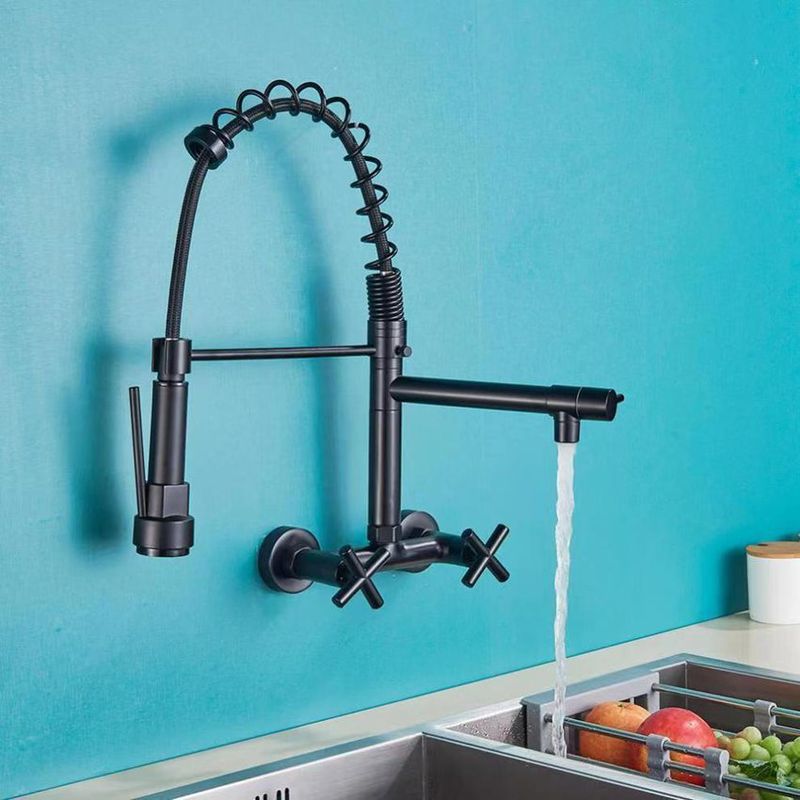 PUREPOWER - Grifo de cocina para lavaplatos monocromado extensible.