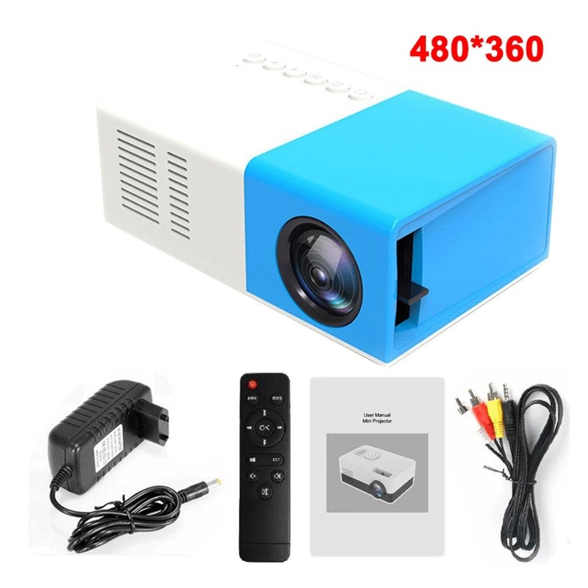 PUREPOWER - 2025 New proyector ultra portail LED HD 1080P projector wifi  - j91