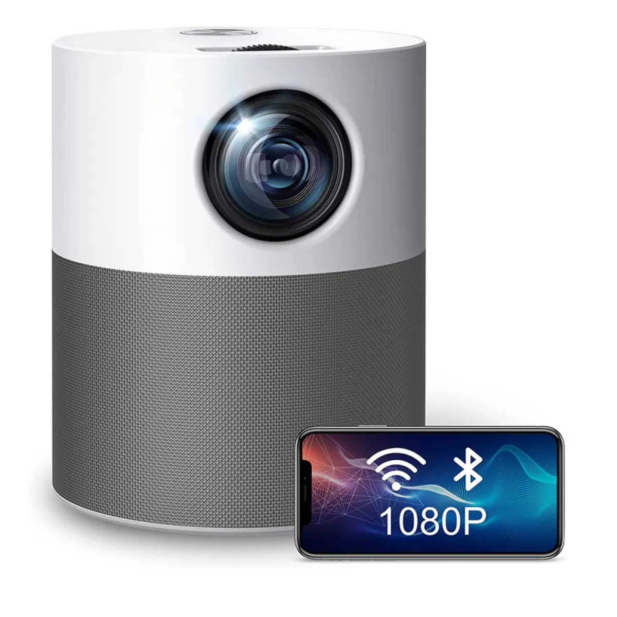 PUREPOWER - 2025 New proyector ultra portail LED HD 1080P Video-projector wifi p40