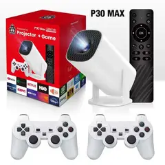 PUREPOWER - 4K260 ANSI Smart Projector with WiFi 6 BT 50 Screen Adjustment