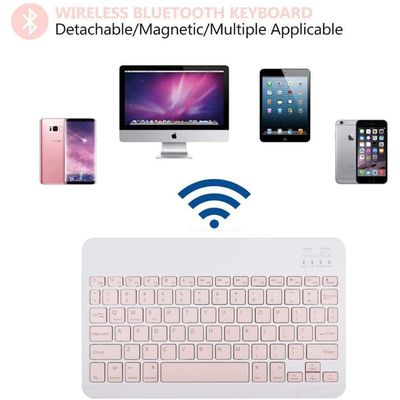 Imagen 2 del producto Funda con teclado y mouse para Galaxy Tab S7 o S8 SM-X700-Morada