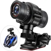 PUREPOWER - Cámara Casco Moto Bicicleta HD 1080P Impermeable