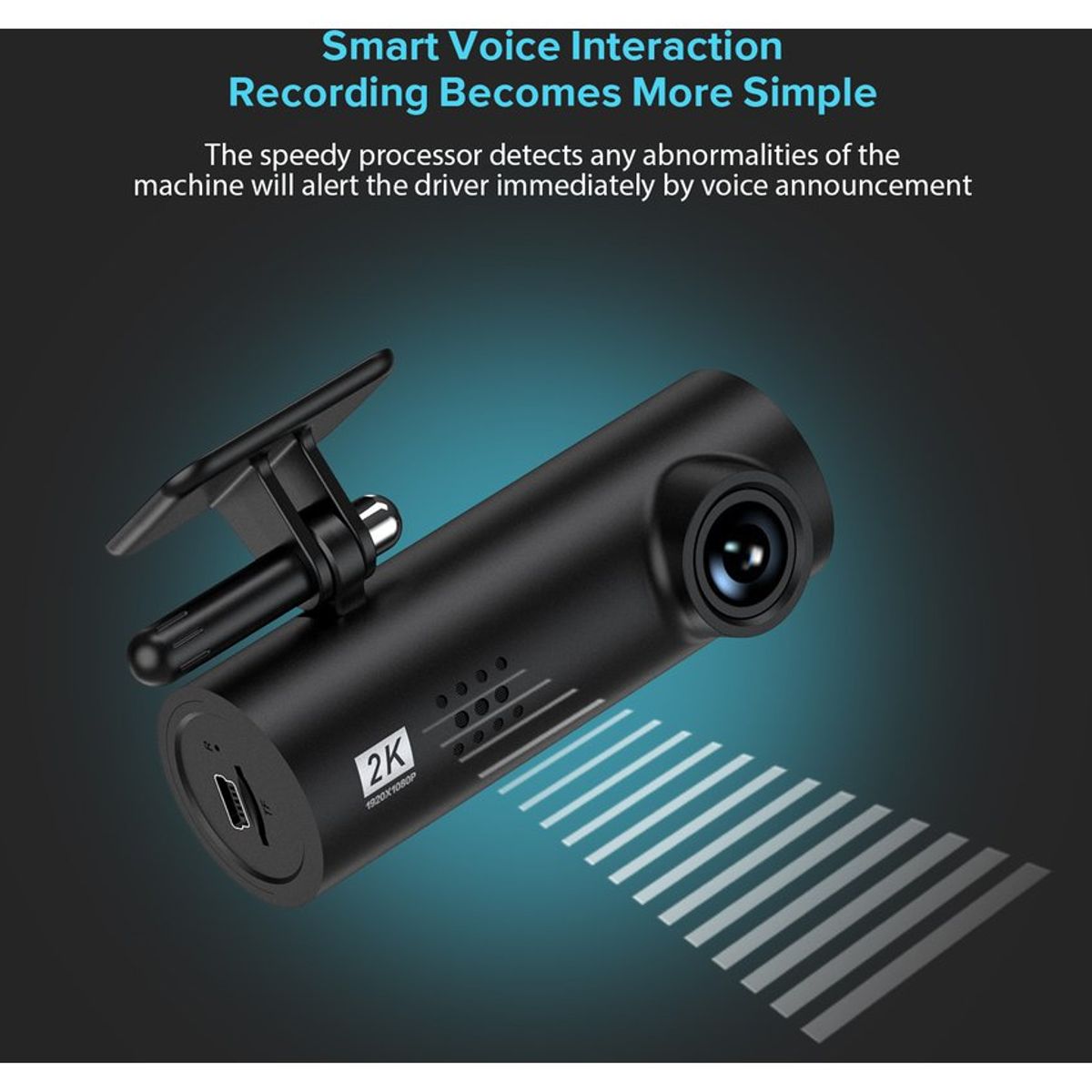 PUREPOWER - Cámara de vehículo 1080p WiFi