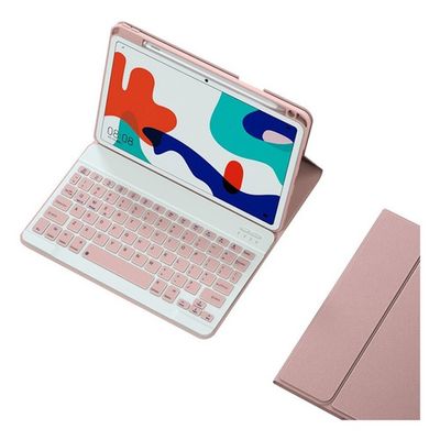 Imagen 2 del producto Funda con Ñ teclado para Xiaomi Pad 5 - Rosado
