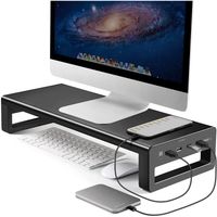 Soporte Vertical para monitor con 4 entradas USB 2.0.