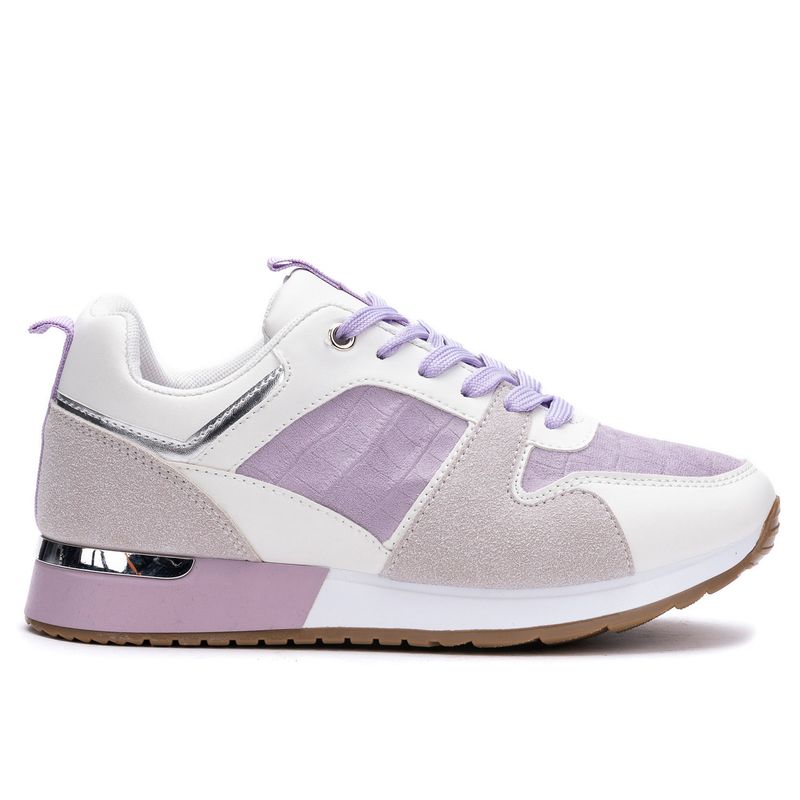 CHINITOWN - Zapatilla Urbana Mujer Morado Sayda Chinitown