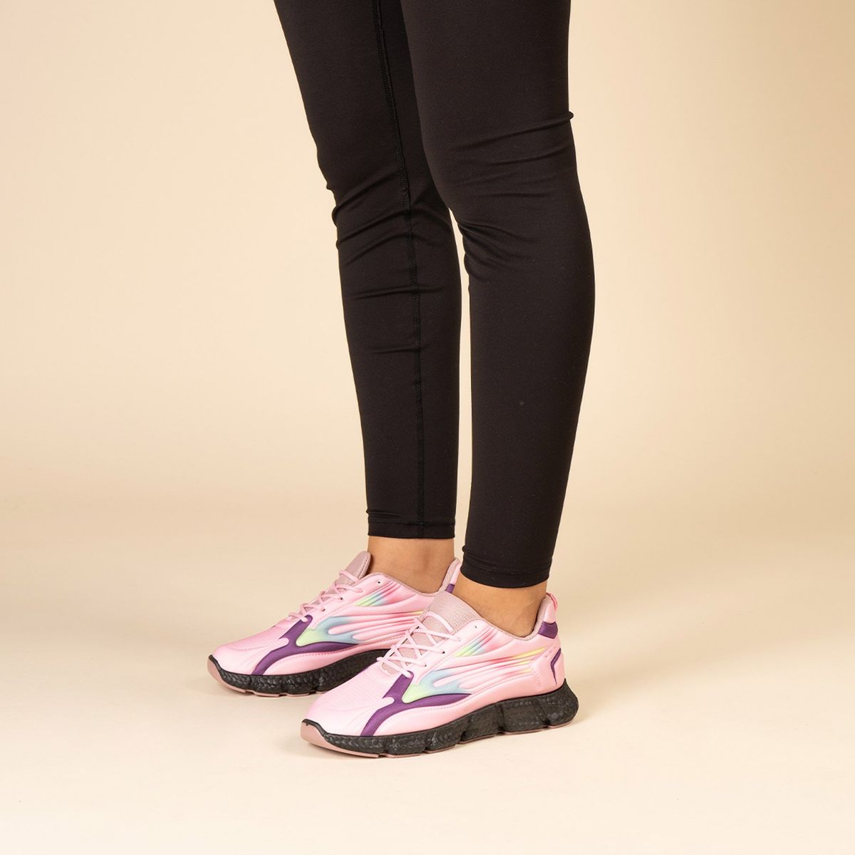 CHINITOWN - Zapatilla Deportiva Mujer Rosada Amal Chinitown