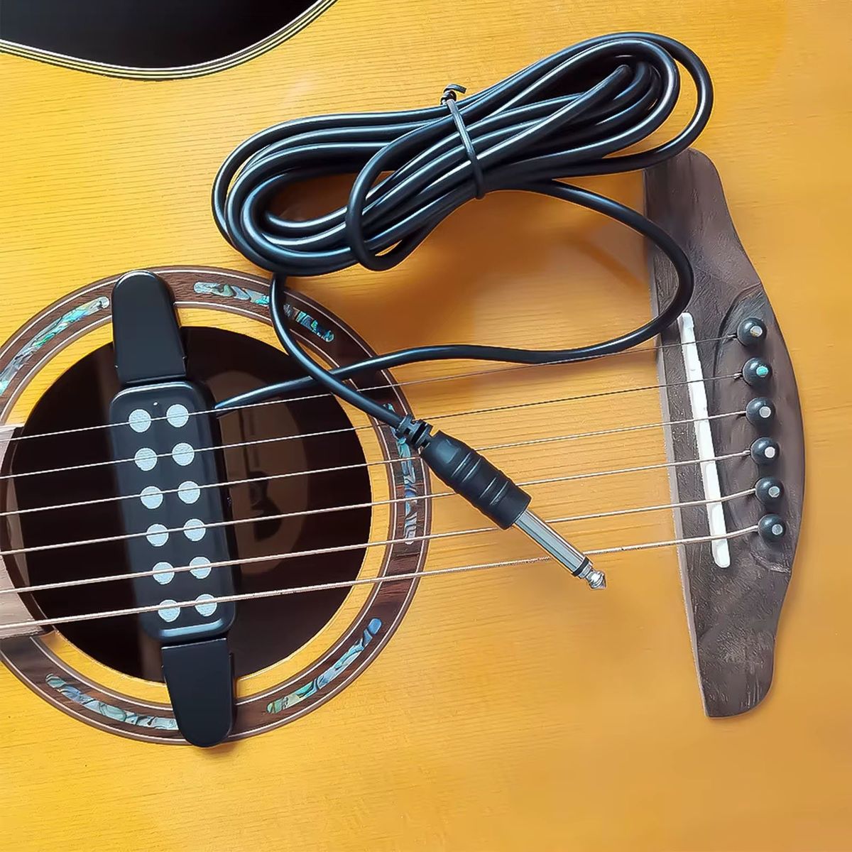 GENERICO - Pastilla Para Guitarra Acústica Con Clip