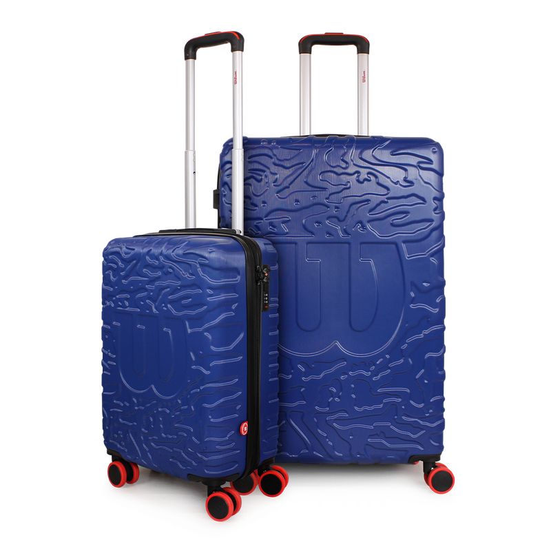 WILSON - Pack 2 maletas S+L cabina y grande azul Vermont Wilson