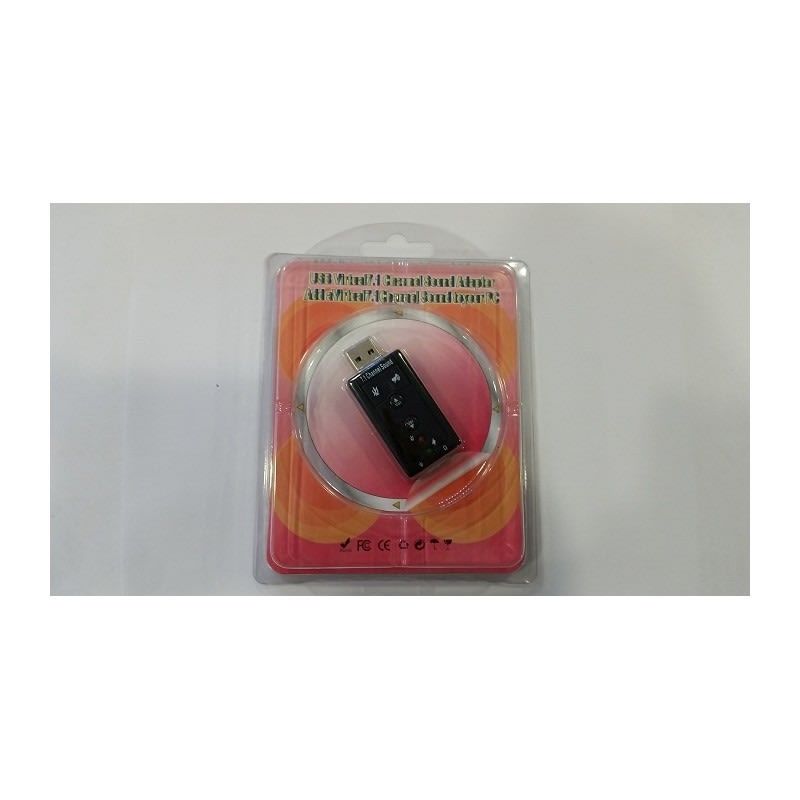 MALIK - Tarjeta Externa USB 71 Sonido para Todos