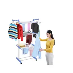 GENERICO - Tendedero Colgador Secador De Ropa Plegable CH