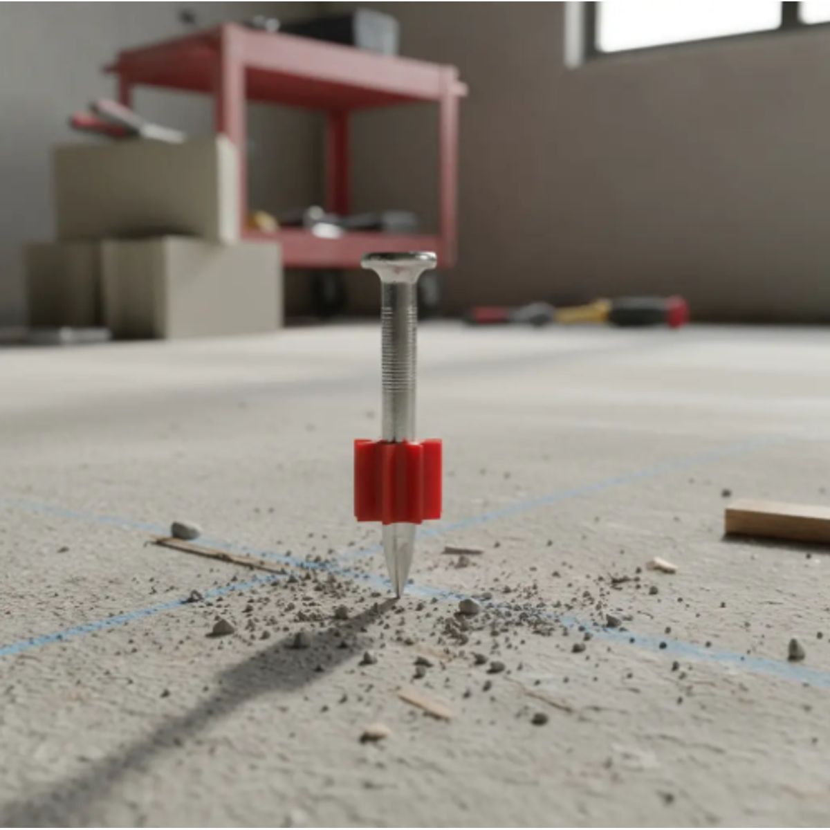 GENERICO - Clavo Hilti disparo SDM 1 pulgada 100 unidades