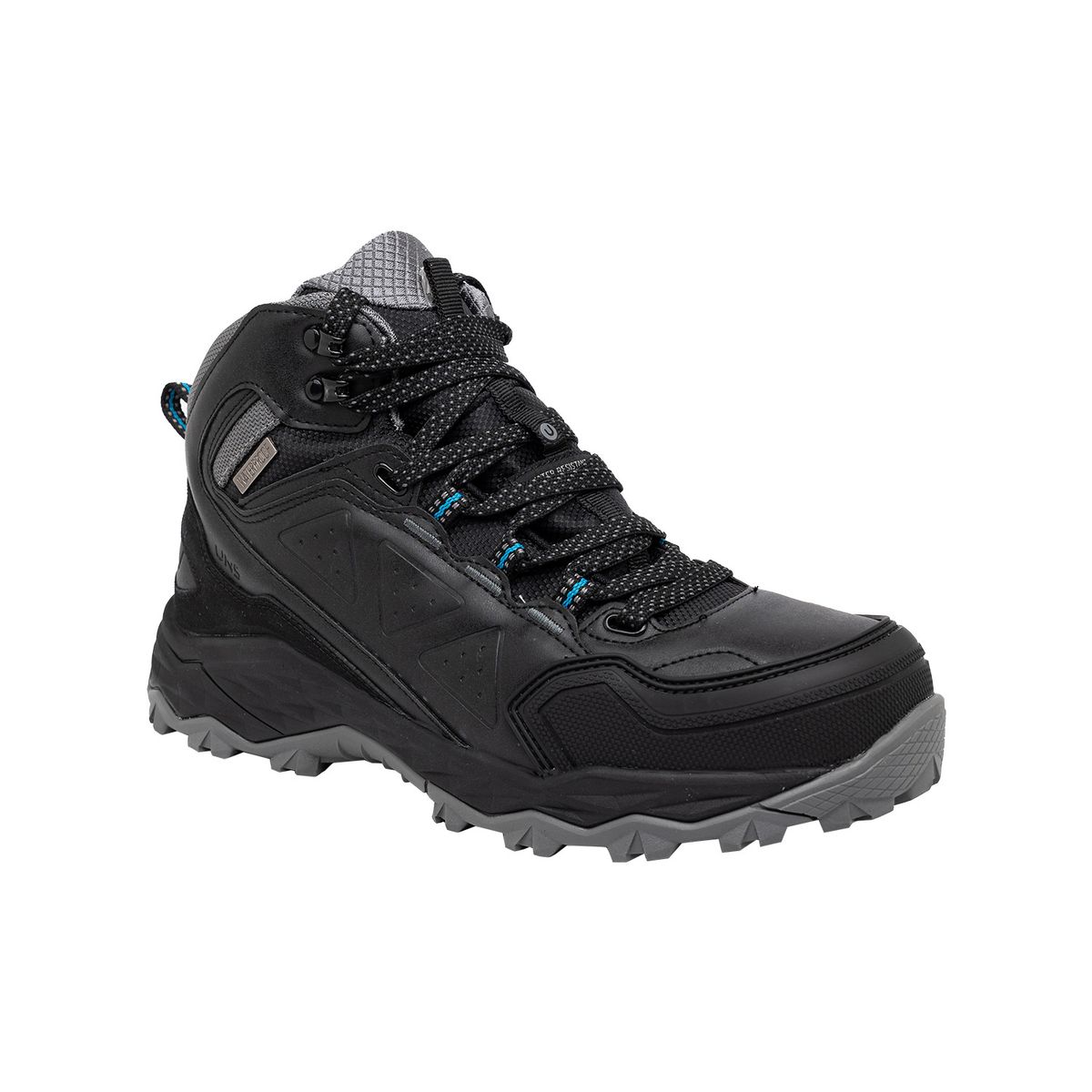 UNS - Botin Outdoor Hombre Waterproof Negro Salix UNS