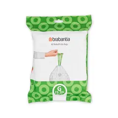 BRABANTIA - Bolsas de basura PerfectFit G 30LT dispensador