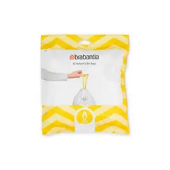 BRABANTIA - Bolsas de basura PerfectFit A 3-5 LT 40 bolsas