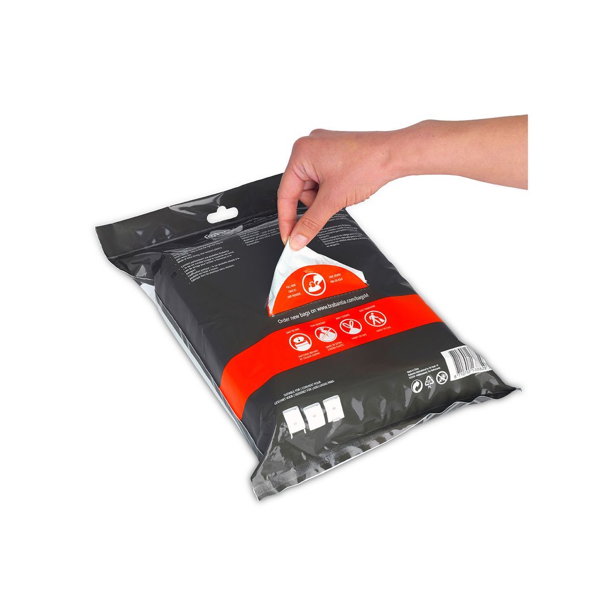 BRABANTIA - Bolsas de basura PerfectFit M 60LT 40 bolsas