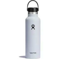 HYDRO FLASK - Botella Boca Standard 621 Ml Unisex Adulto Blanco