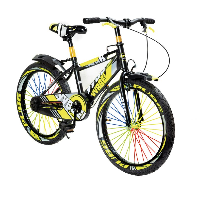ALPHA - Bicicleta Niño Infantil Montain Bike MTB Con Ruedas Aro 16