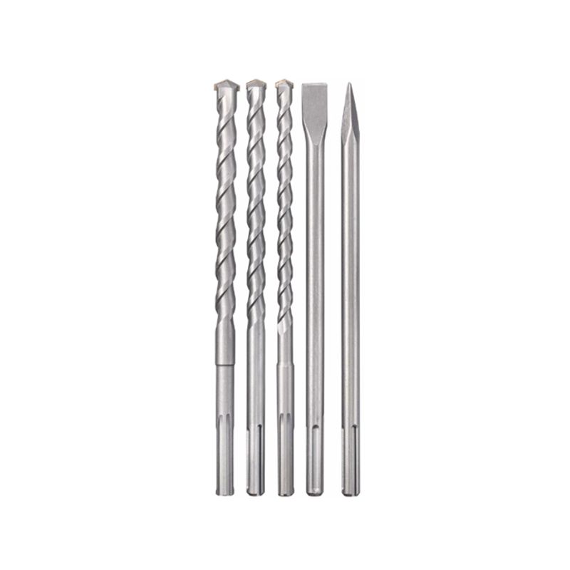 KWB - Set Brocas y Cinceles para Rotomartillos SDS Plus 49194005 KWB