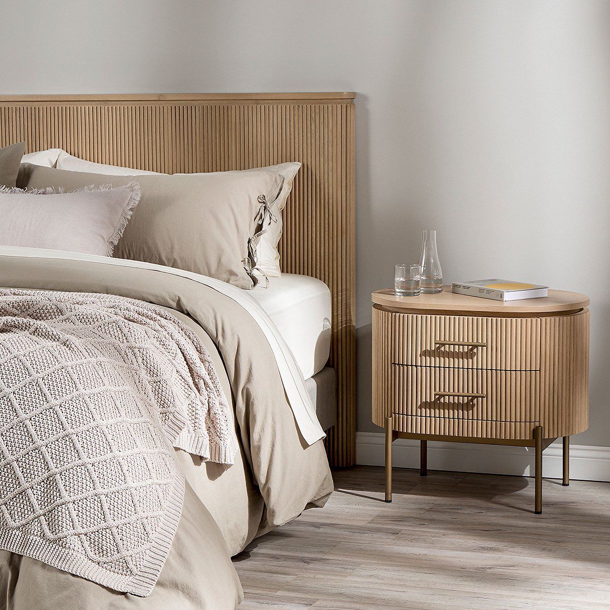 ROSEN - Respaldo Baiza Madera King