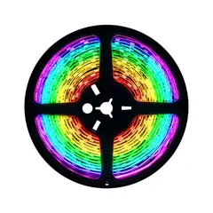 GENERICO - Cinta Led 12V RGB 5050 Digital IP20 60Led/m 5 Metros.