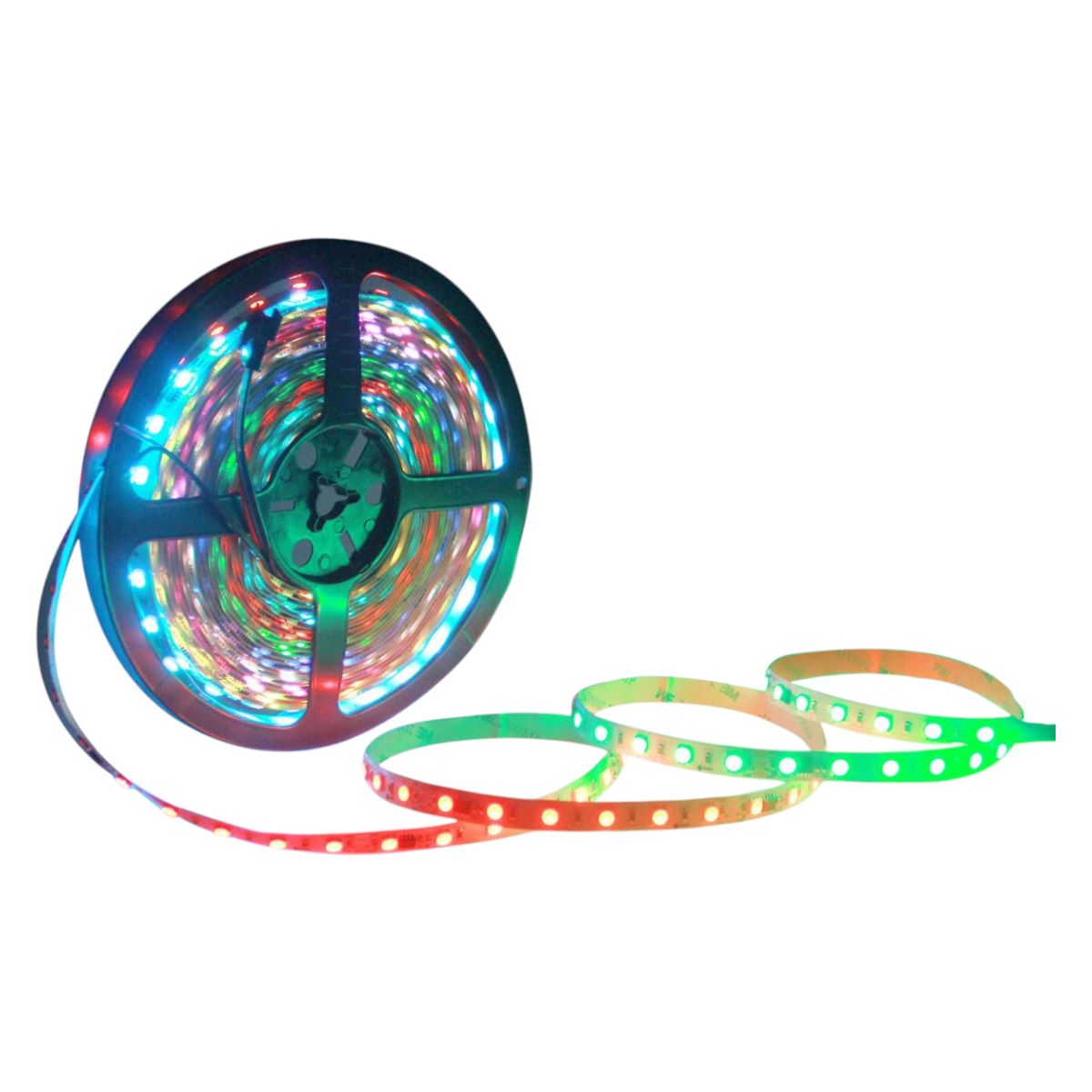 GENERICO - Cinta Led 12V RGB 5050 Digital IP20 60Led/m 5 Metros.